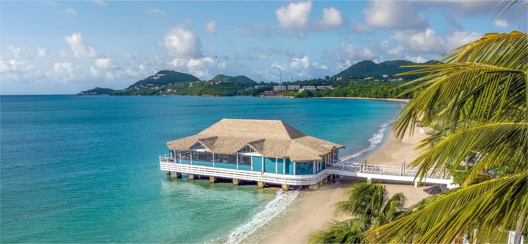 Sandals Halcyon Beach all-inclusive resort Saint Lucia