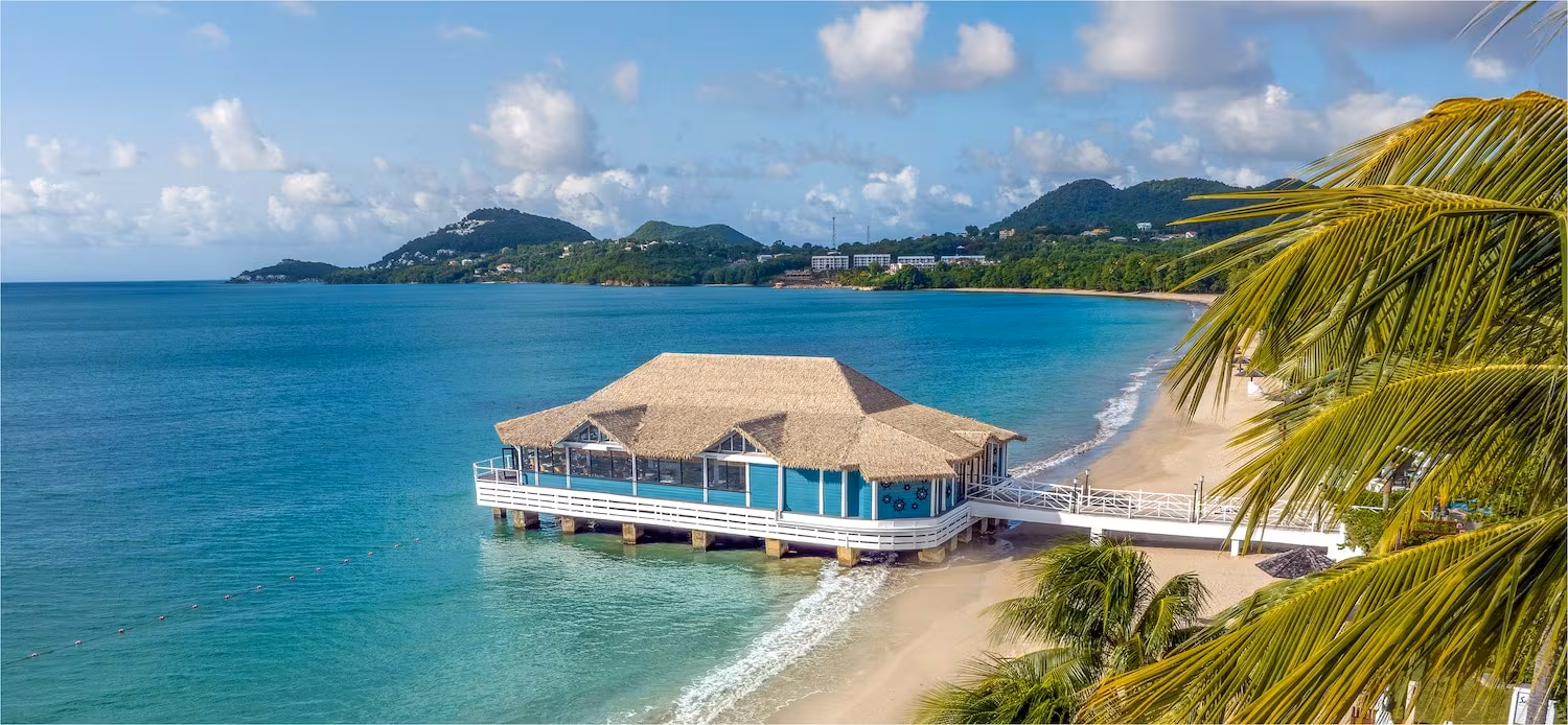 Sandals Halcyon Beach all-inclusive resort Saint Lucia