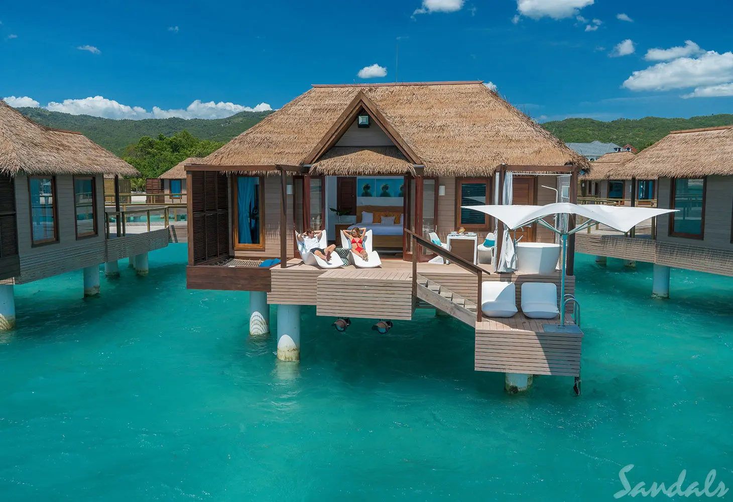 sandals overwater bungalow jamaica overwater bungalows jamaica. Sandals Overwater Bungalows in Jamaica. Overwater bungalows are iconic lodgings typically associated with the Maldives and South Pacific Islands. Over the years, the Caribbean region has seen more resorts investing in such an accommodation. With the overwater bungalows Jamaica has to offer, you only have to take a trip to the Caribbean island to enjoy the unique experience of living above turquoise waters. .