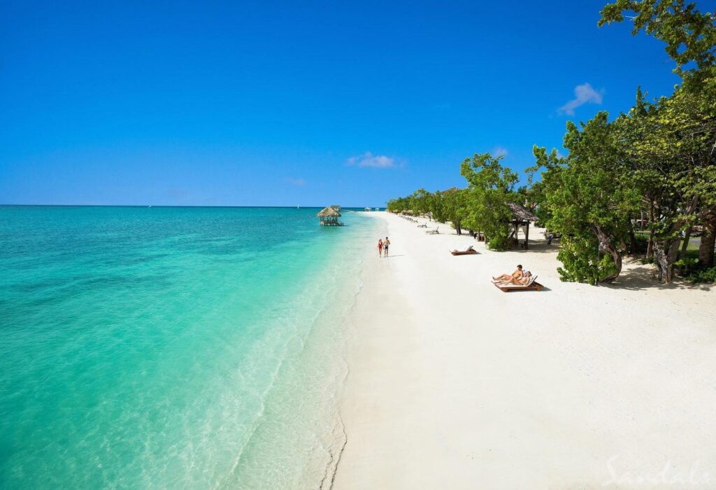 Sandals South Coast. Sandals South Coast. Sandals South Coast offers the best in an all-beachfront Resort nestled on a pristine beach, complete with European splendor. One of the newest additions to the Resort is the overwater bungalows, over-the-water chapel, and an over-the-water bar. Sandals South Coast (or any Sandals resort) truly brings the guest closer to the water than ever before..