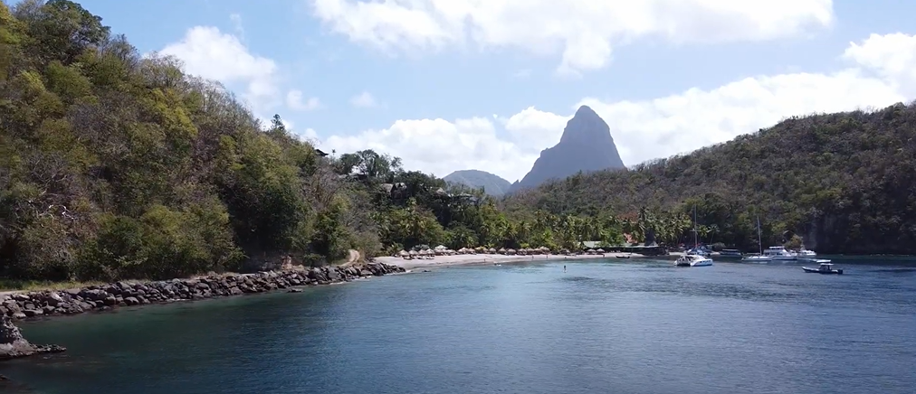 Anse des Pitons