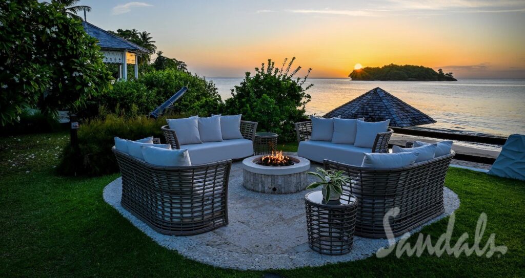 Best Sandals Resort In St. Lucia. Comparing All 3 Sandals St. Lucia Resorts. Is an all-in-one Caribbean vacation your idea of a tropical escape? Want a destination with a less touristy crowd? Come and visit the beautiful island of St. Lucia. It boasts 240 square miles of stunning beaches and rich forests — the perfect setting for water- and land-based adventures. When you book a room at the best Sandals resort in St. Lucia, you can guarantee a remarkable stay on the island. .