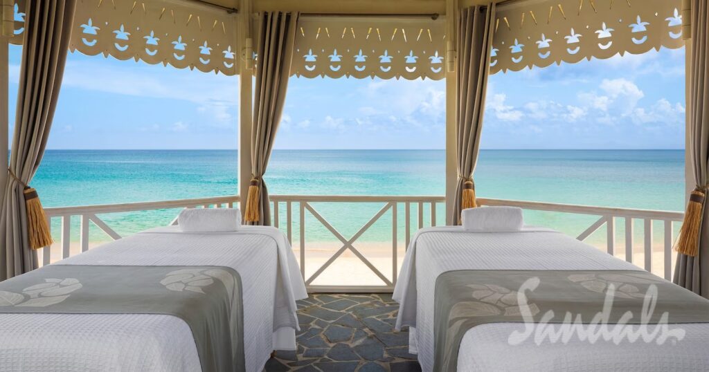 Best Sandals Resort In St. Lucia. Comparing All 3 Sandals St. Lucia Resorts. Is an all-in-one Caribbean vacation your idea of a tropical escape? Want a destination with a less touristy crowd? Come and visit the beautiful island of St. Lucia. It boasts 240 square miles of stunning beaches and rich forests — the perfect setting for water- and land-based adventures. When you book a room at the best Sandals resort in St. Lucia, you can guarantee a remarkable stay on the island. .