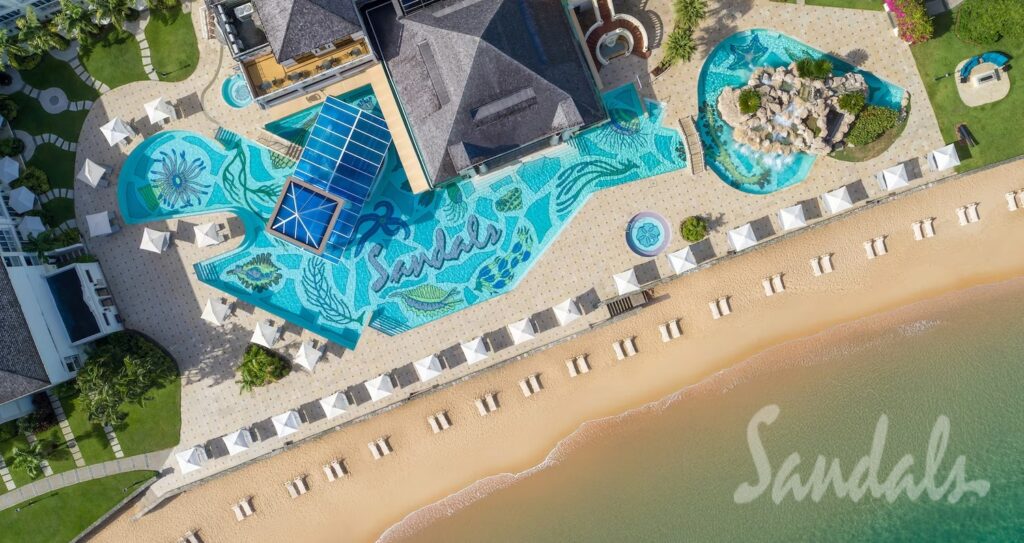 Best Sandals Resort In St. Lucia. Comparing All 3 Sandals St. Lucia Resorts. Is an all-in-one Caribbean vacation your idea of a tropical escape? Want a destination with a less touristy crowd? Come and visit the beautiful island of St. Lucia. It boasts 240 square miles of stunning beaches and rich forests — the perfect setting for water- and land-based adventures. When you book a room at the best Sandals resort in St. Lucia, you can guarantee a remarkable stay on the island. .